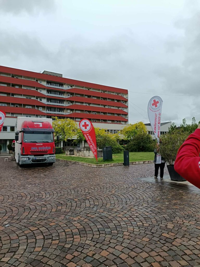 A Komáromi Egészségnap helyszíne kívülről